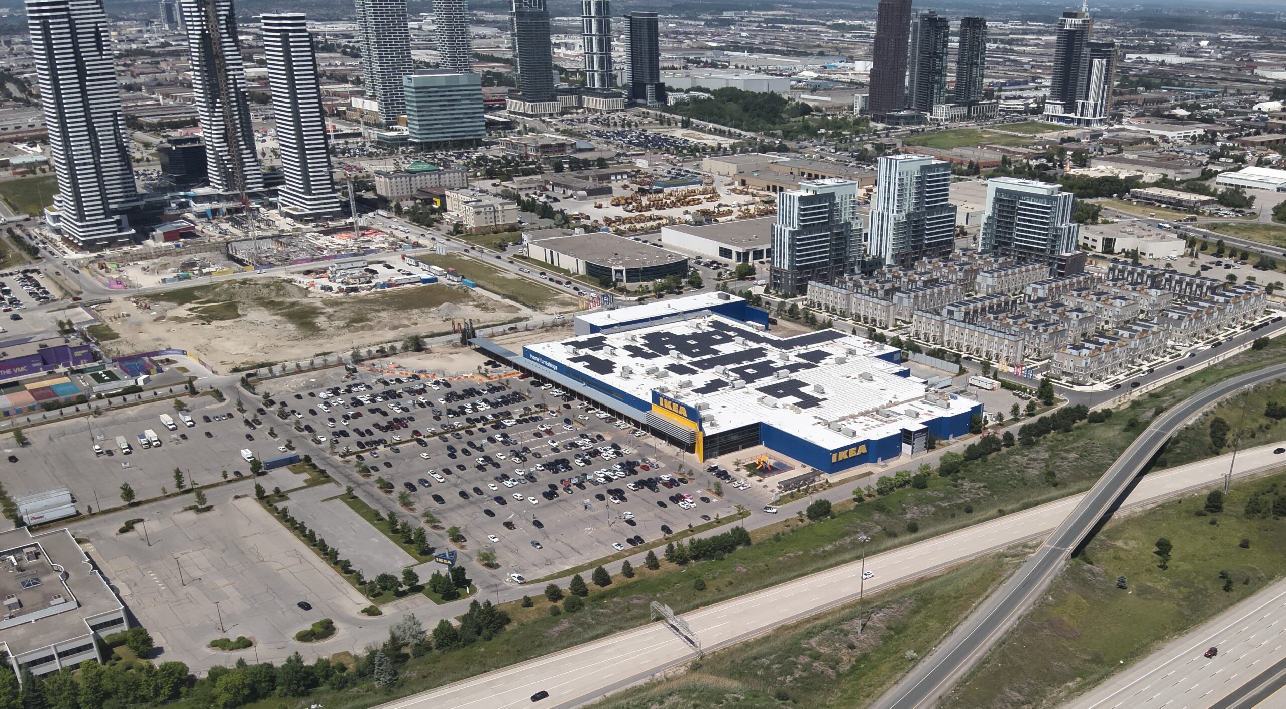 Drone Public Safety City Aerial View