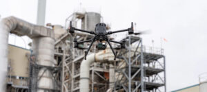 Matrice 350 operating in Industry