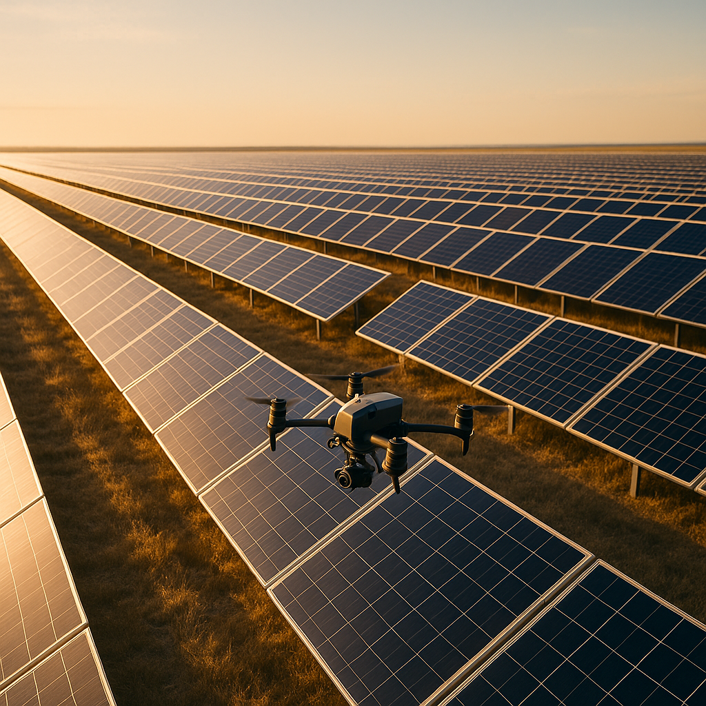 Which DJI drone is best for solar panel inspections