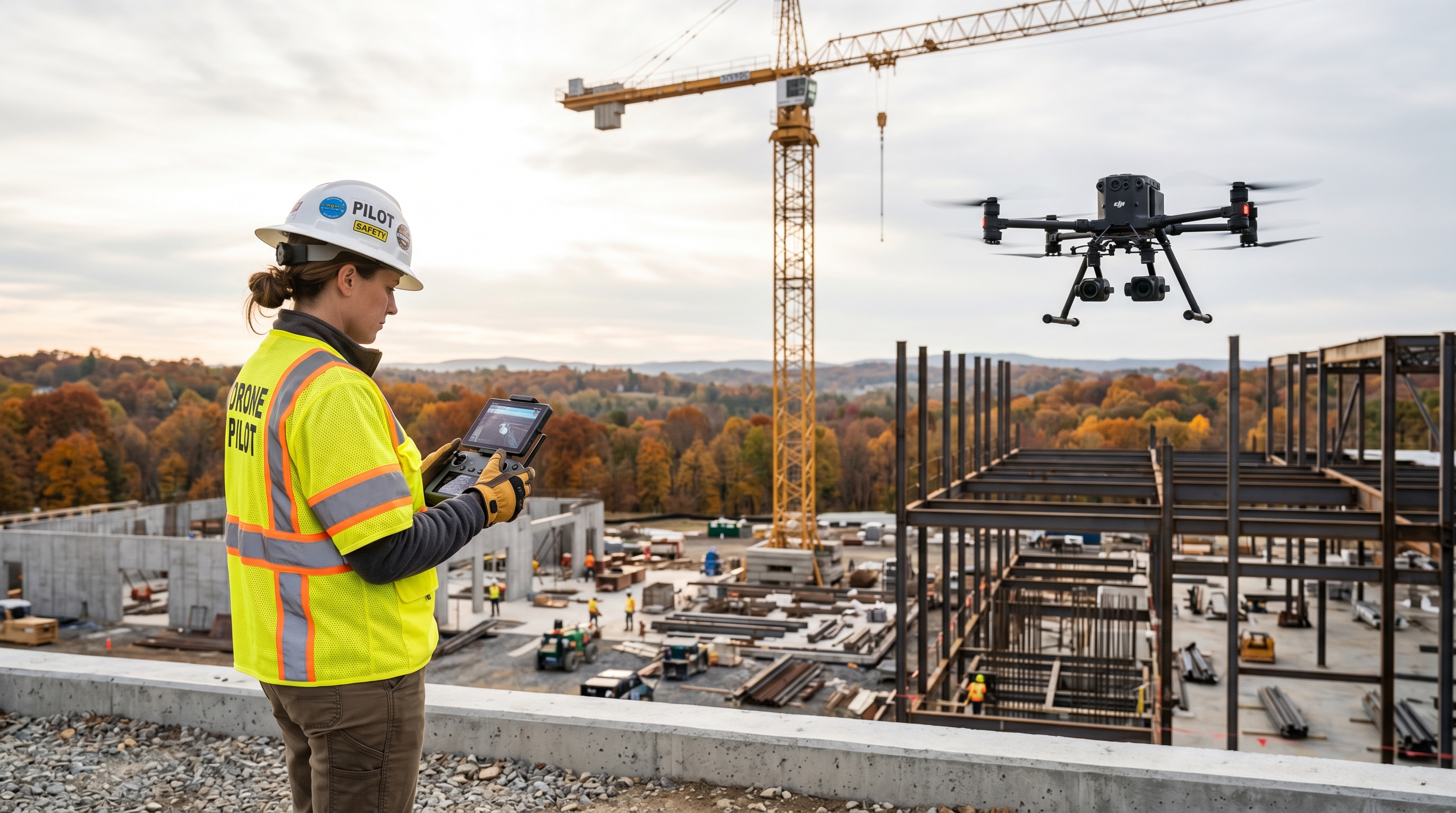 Drone Pilot Training That Cuts Construction Site Risk
