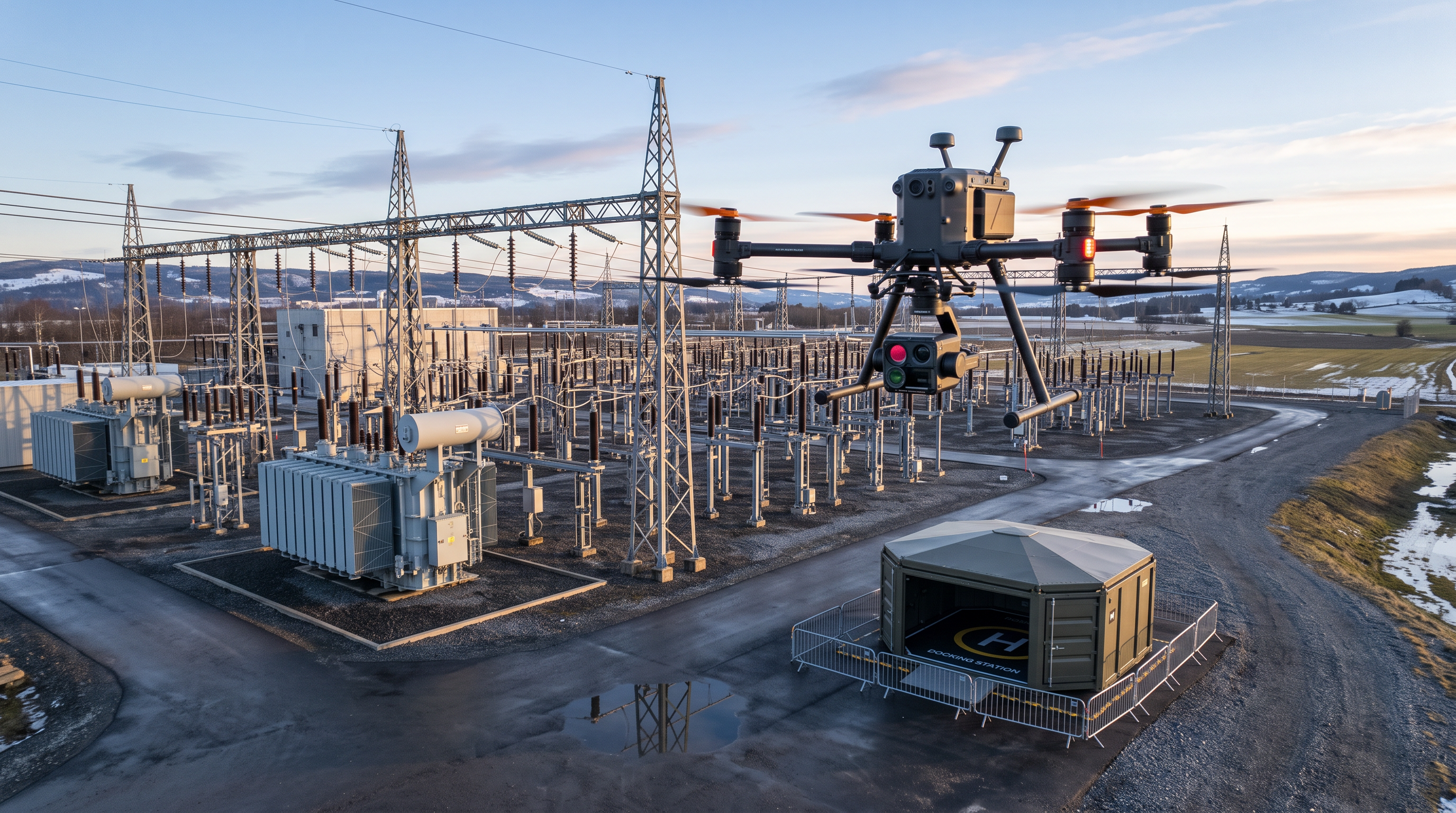 Building an Automated Drone Fleet for Heavy Industry