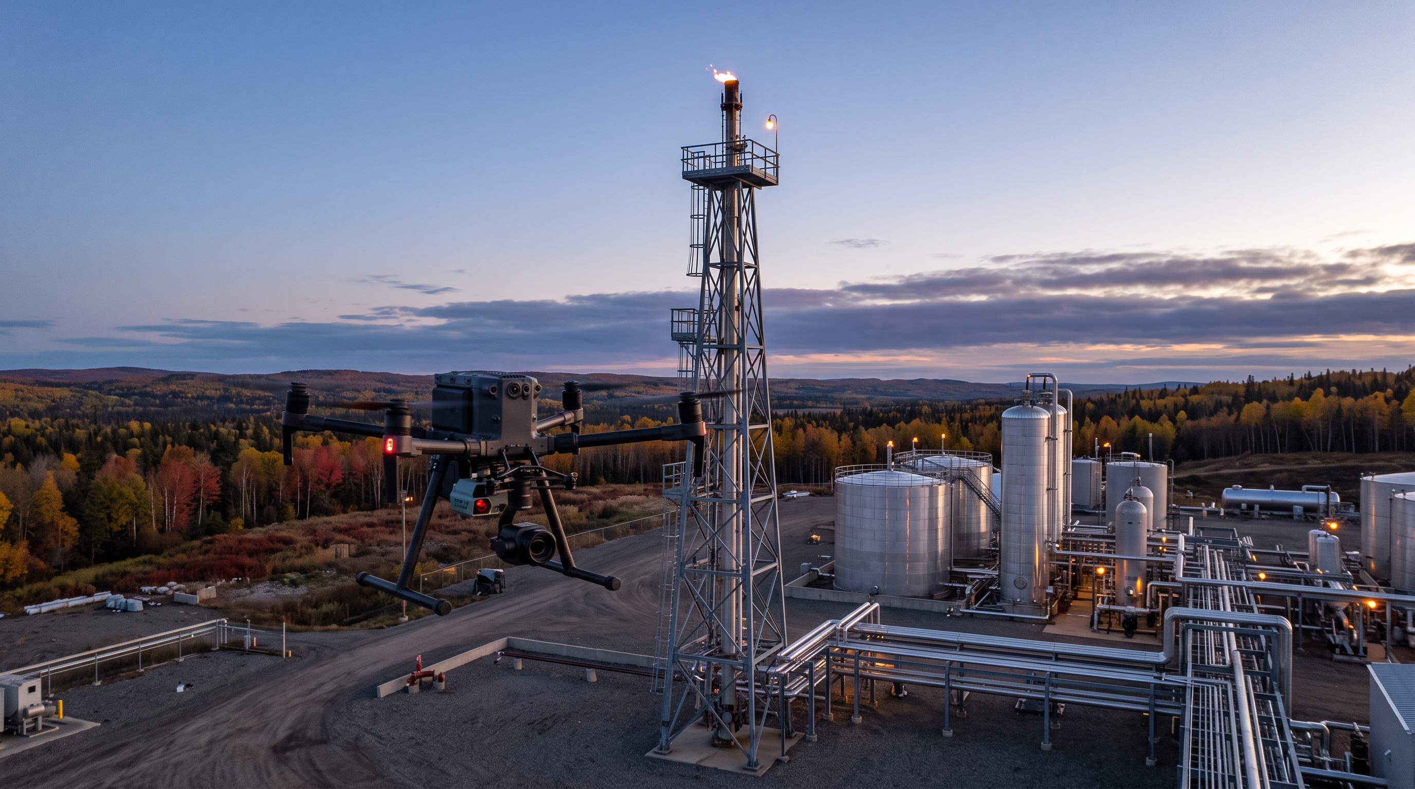 Custom UAV Integration for Oil and Gas Fields