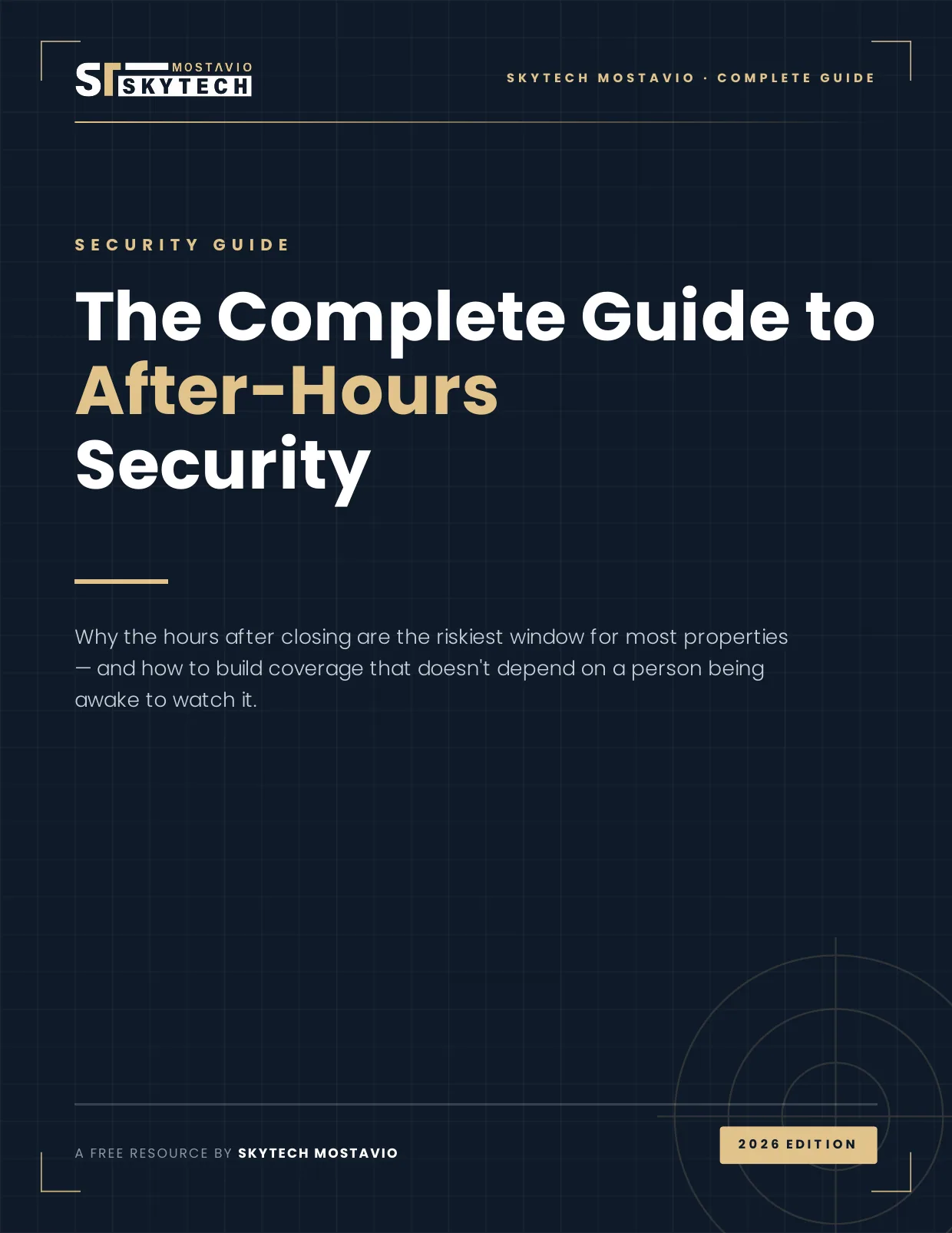 The Complete Guide to After Hours Security cover
