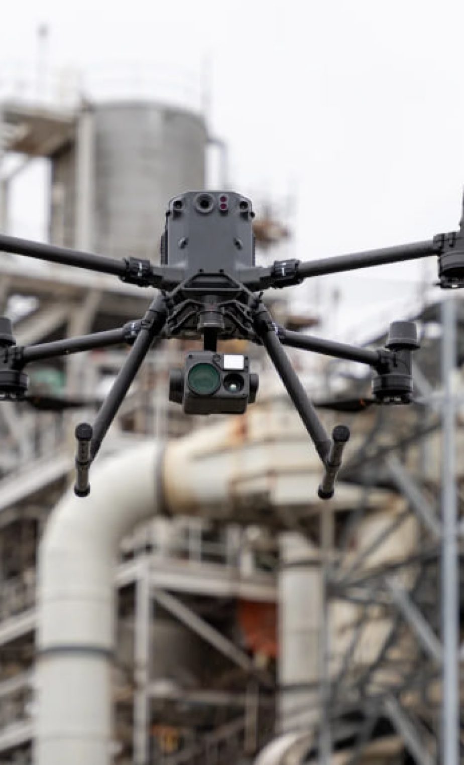 Matrice 350 operating in Industry